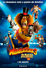 Portada Madagascar 3: De marcha por Europa