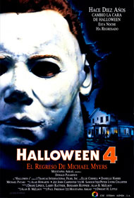Portada Halloween 4: El regreso de Michael Myers