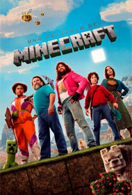 Portada Una película de Minecraft