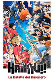 Portada Haikyu!! La batalla del basurero