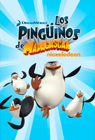 Portada Los pingüinos de Madagascar